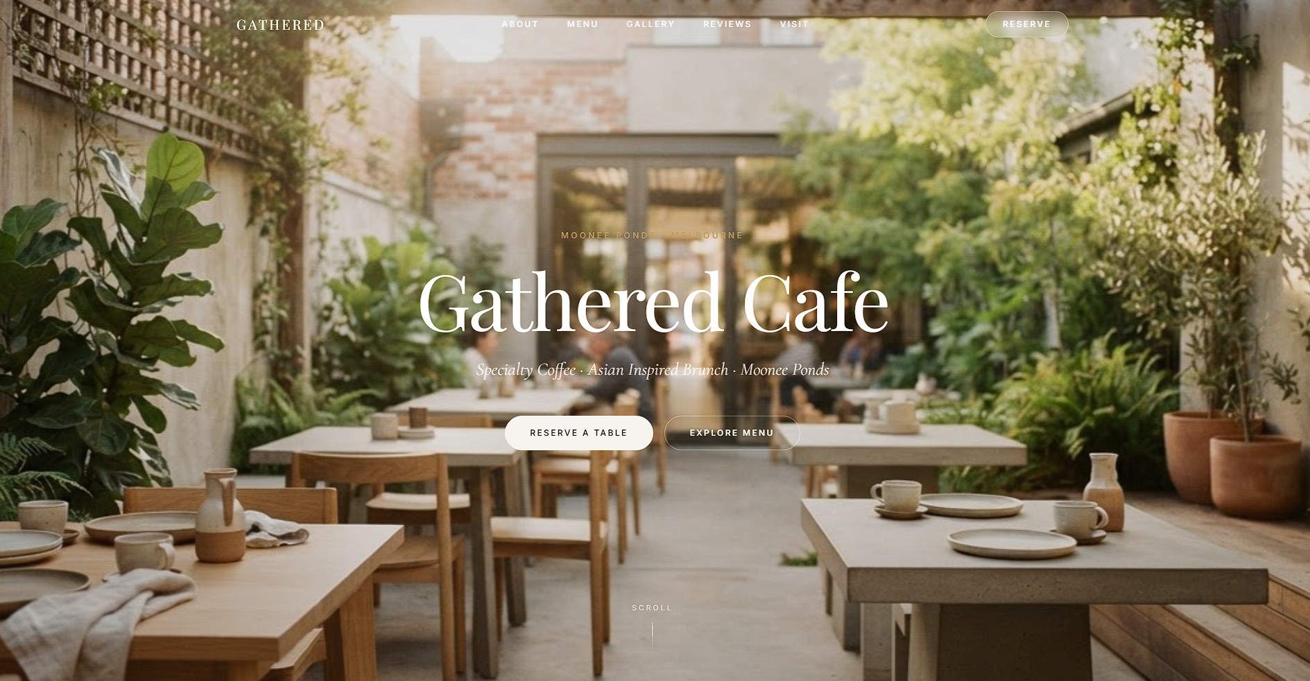 Gathered Cafe Collective screenshot