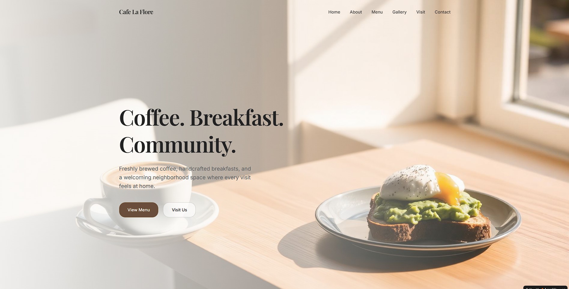 Cafe La Flore screenshot